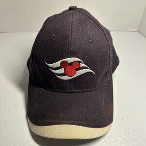 Disney Cruise Line DCL Logo Adult Baseball Ballcap Adjustable Black
